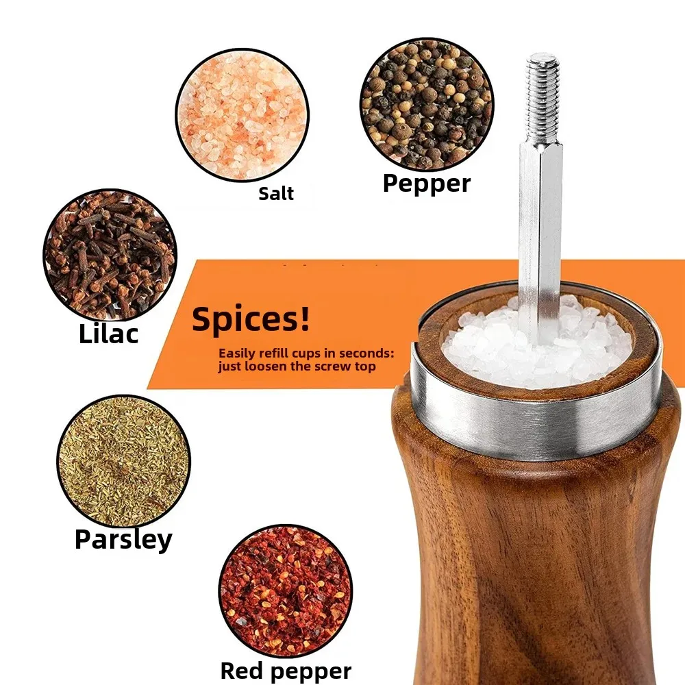 Ceramic chopper, sea salt, Sichuan pepper