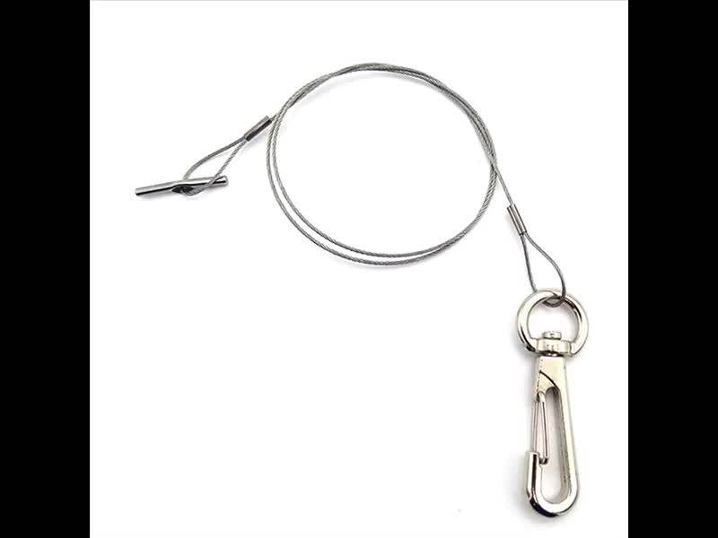 Factory Price Suspension Single Hanger Wire Rope Cable For Flowerpot Bird Cage Plant Pot Vase