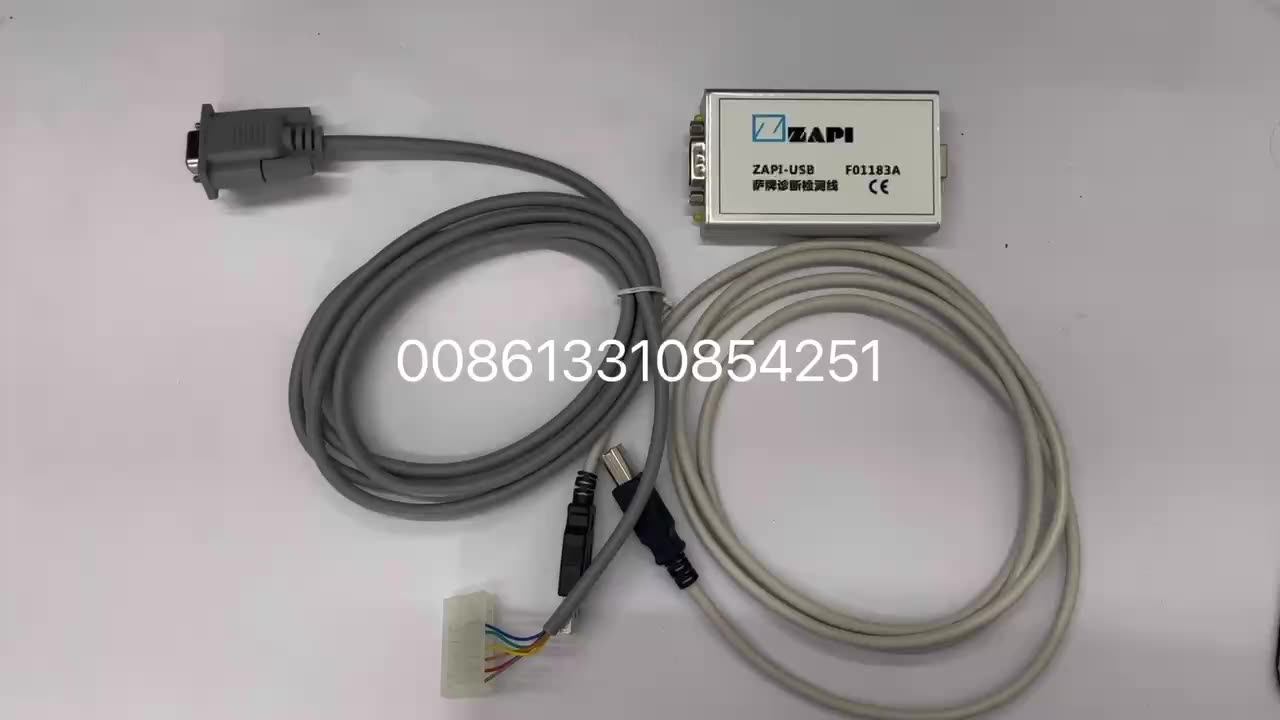 ZAPI-USB Electric Controller Diagnosis Tool for ZAPI F01183A Data