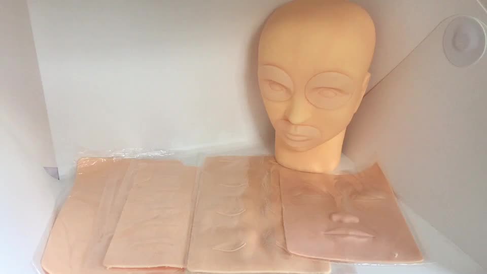 1 шт. 3D татуировка поддельная накладная кожа губ силиконовые листы для