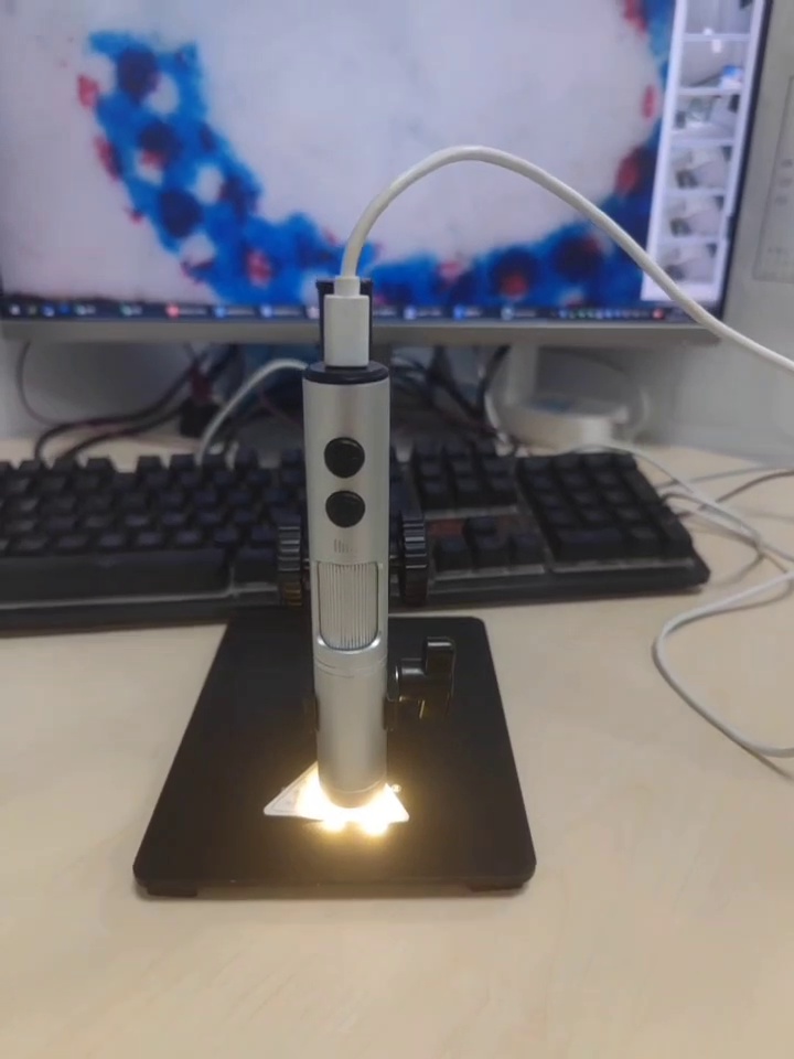 470块买个“微观显微镜”。这玩意儿真能看穿纪念币的DNA。