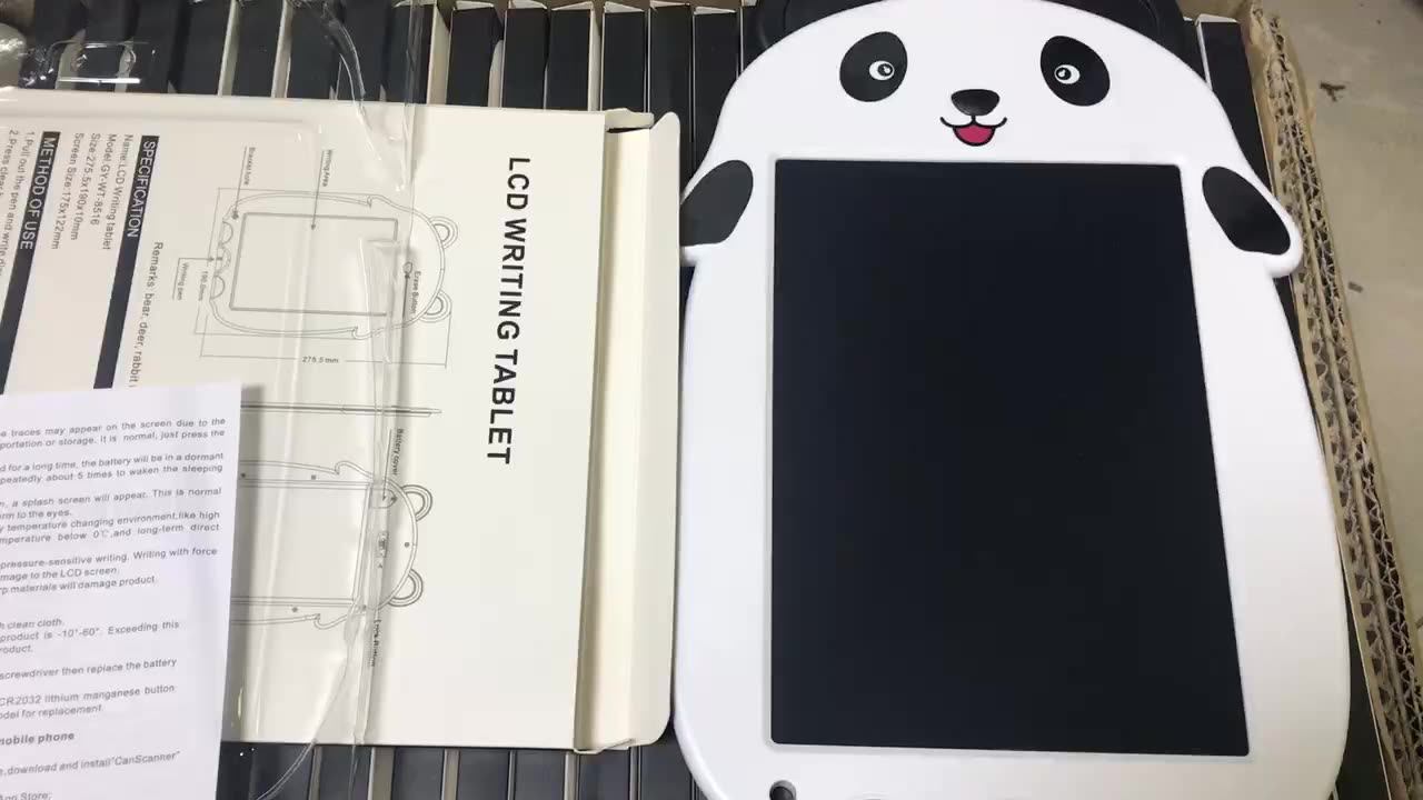 Unisex LCD Smart Writing Board Kids Drawing Tablet Erasable