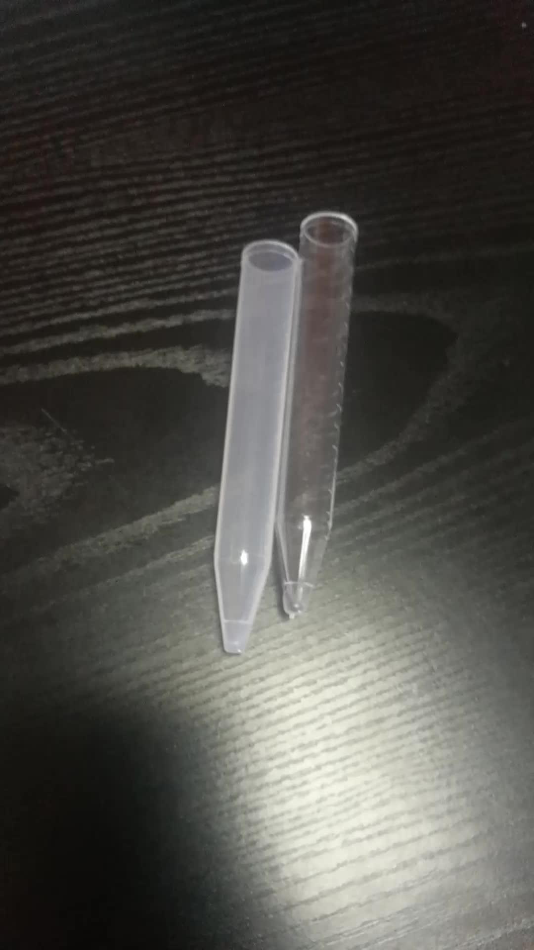 Graduation 2ml 5ml Ps Pet Large Conical Borosil Borosilicate Clear