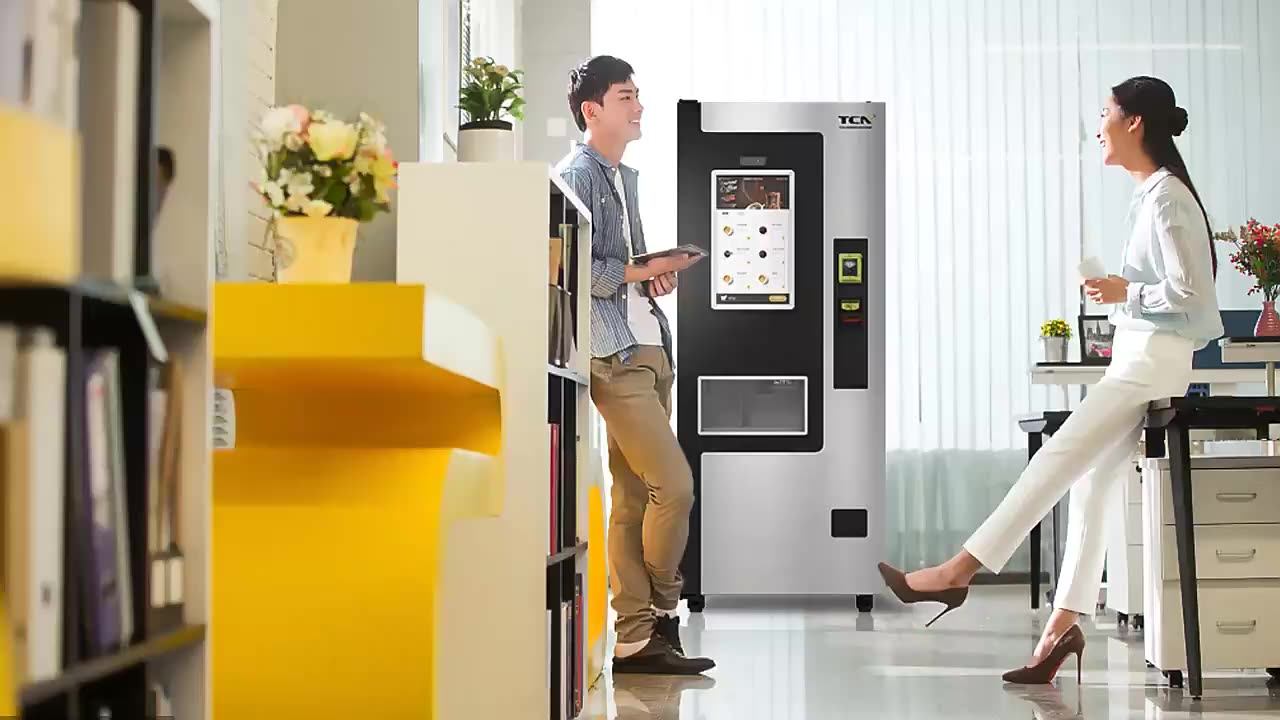 Tcn Factory Supply Oem Odm Coffee Vending Machine Commercial Automatic