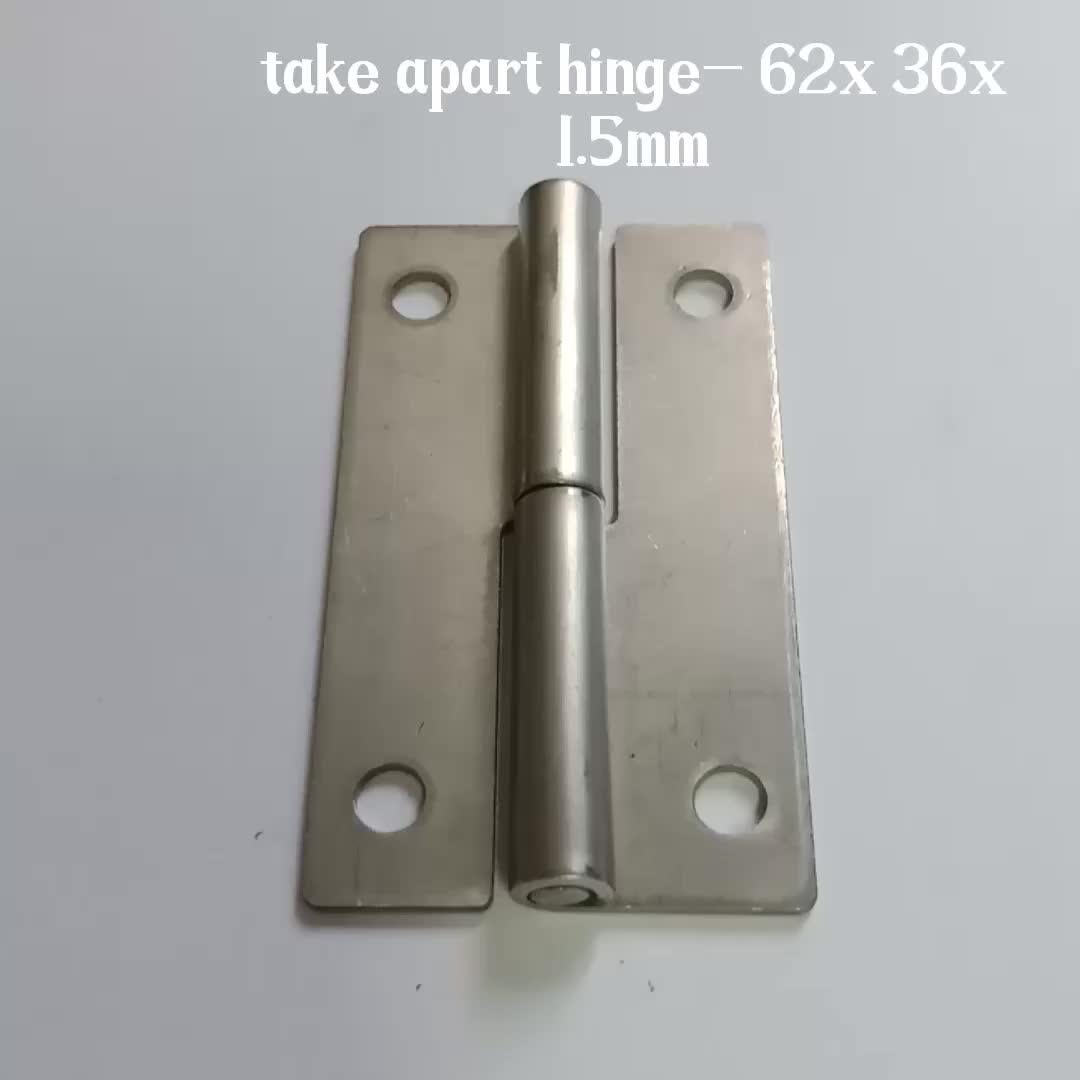 Dongguan Wholesale Stainless Steel Removable Zinc Lift Off Door Hinges