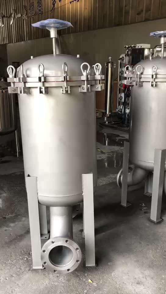 Stainless Steel 316 Cartridge Filter Housing With Pp Filter Cartridge