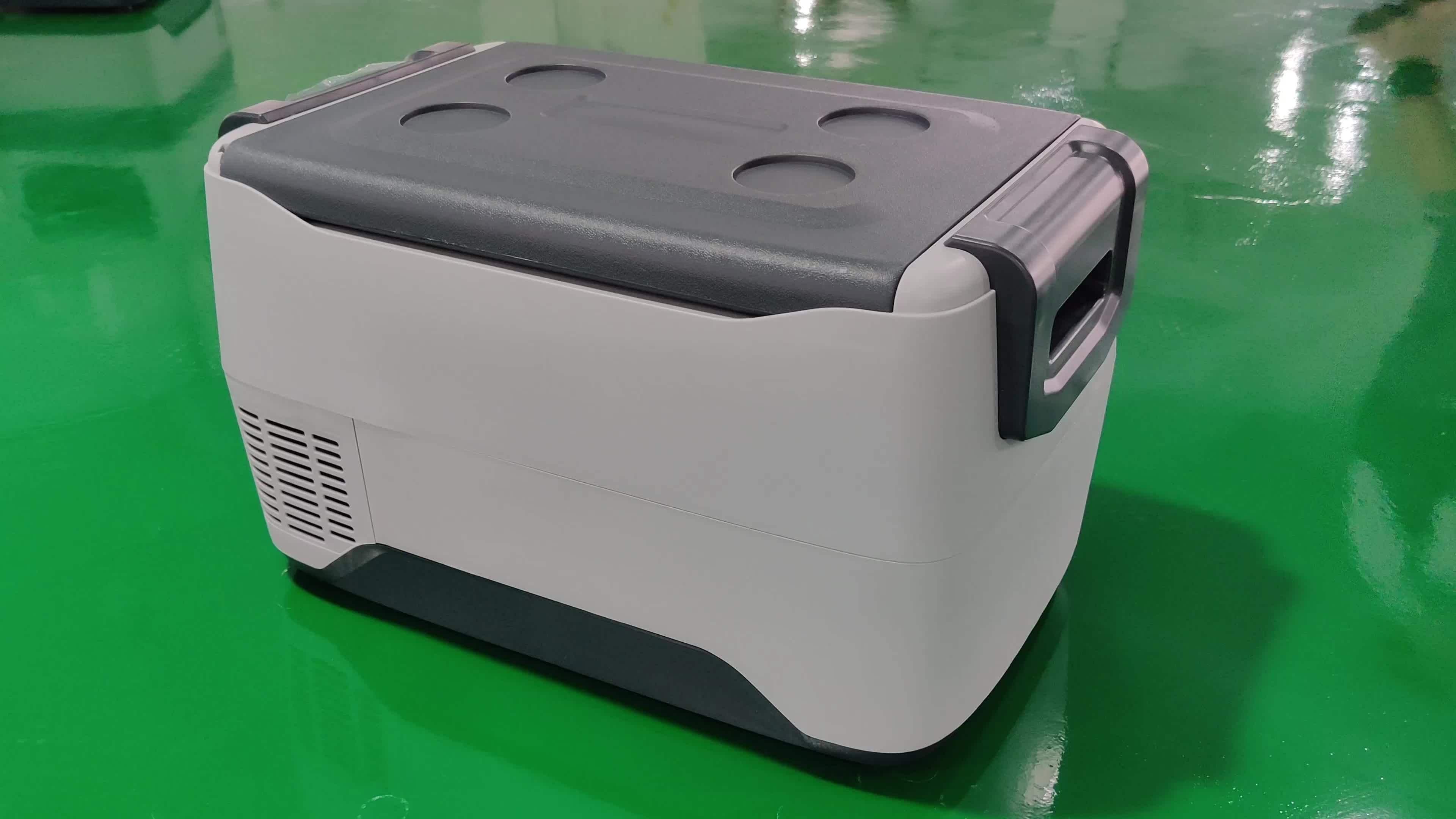 Portable Car Fridge Compressor Cooler Large Capacity Dc Car Fridge 12v