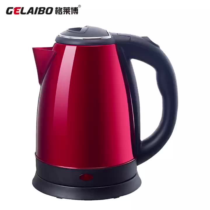 1.8L 220V Stainless Steel Cordless Modern Style Electric kettle With CE