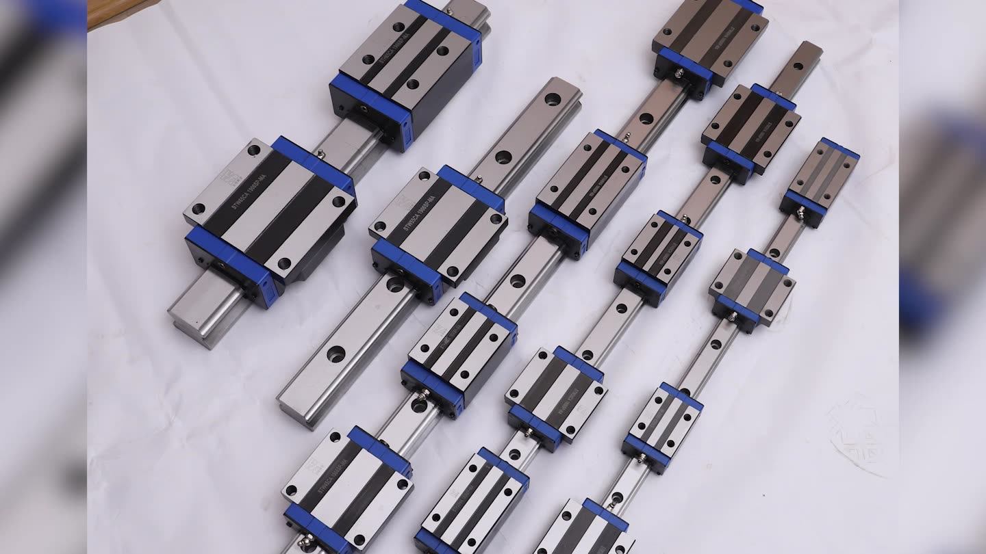 Factory Supply Hgr20 Linear Guide Rail With Hgh20ca Hgw20ca Liner