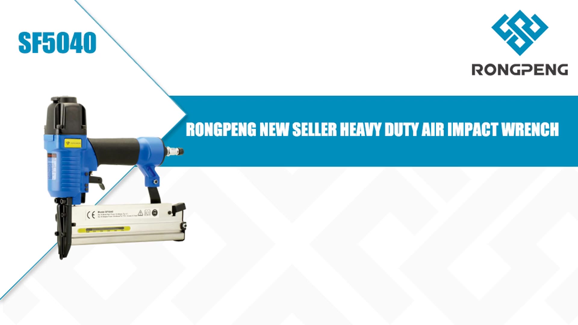 Brad Nailer Stapler Sf5040 Rongpeng Heavy Duty 2 In 1 Pneumatic