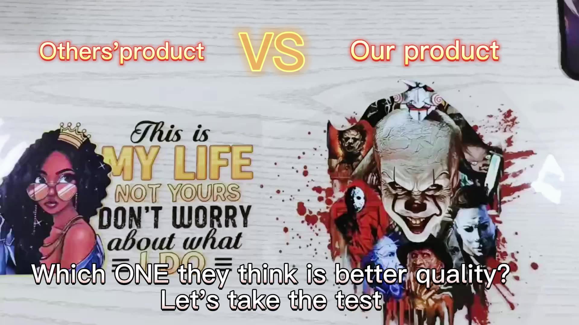 Wholesale Custom High Quality Screen Printed Dtf Transfers Design