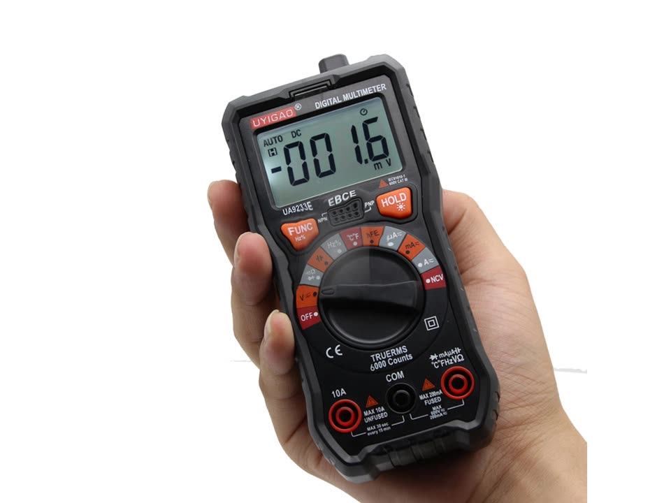 Amazon Top Seller Electric Tester Dmm Test Lead Auto Range Smart