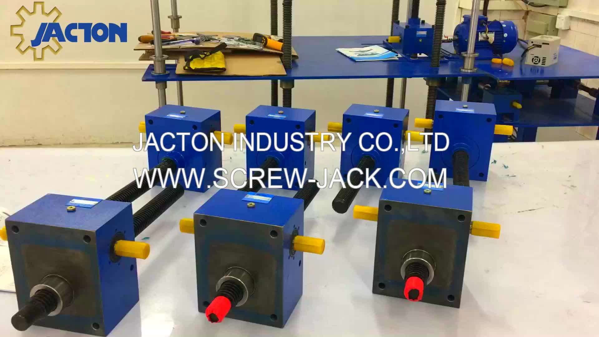 High Efficiency And Fast Speed Jtd Series Worm Gear Ball Screw Jacks