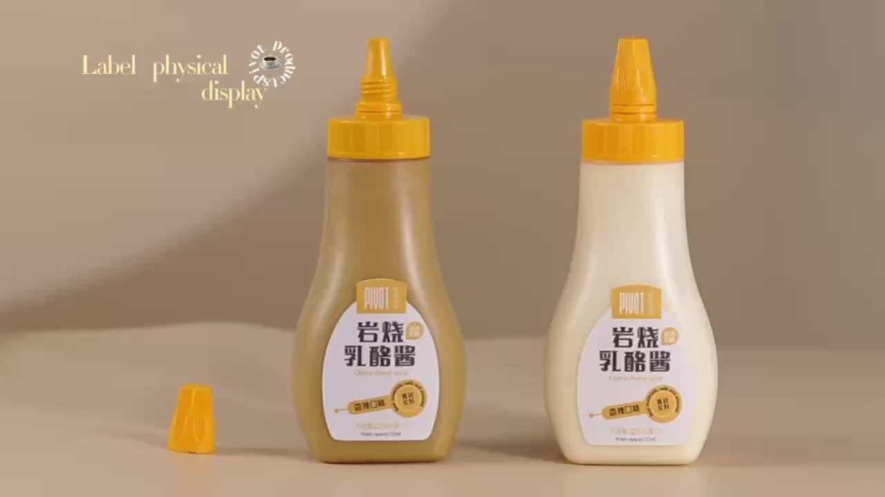 Wholesale Customized Pp Material Plastic Bottle Salad Dressing