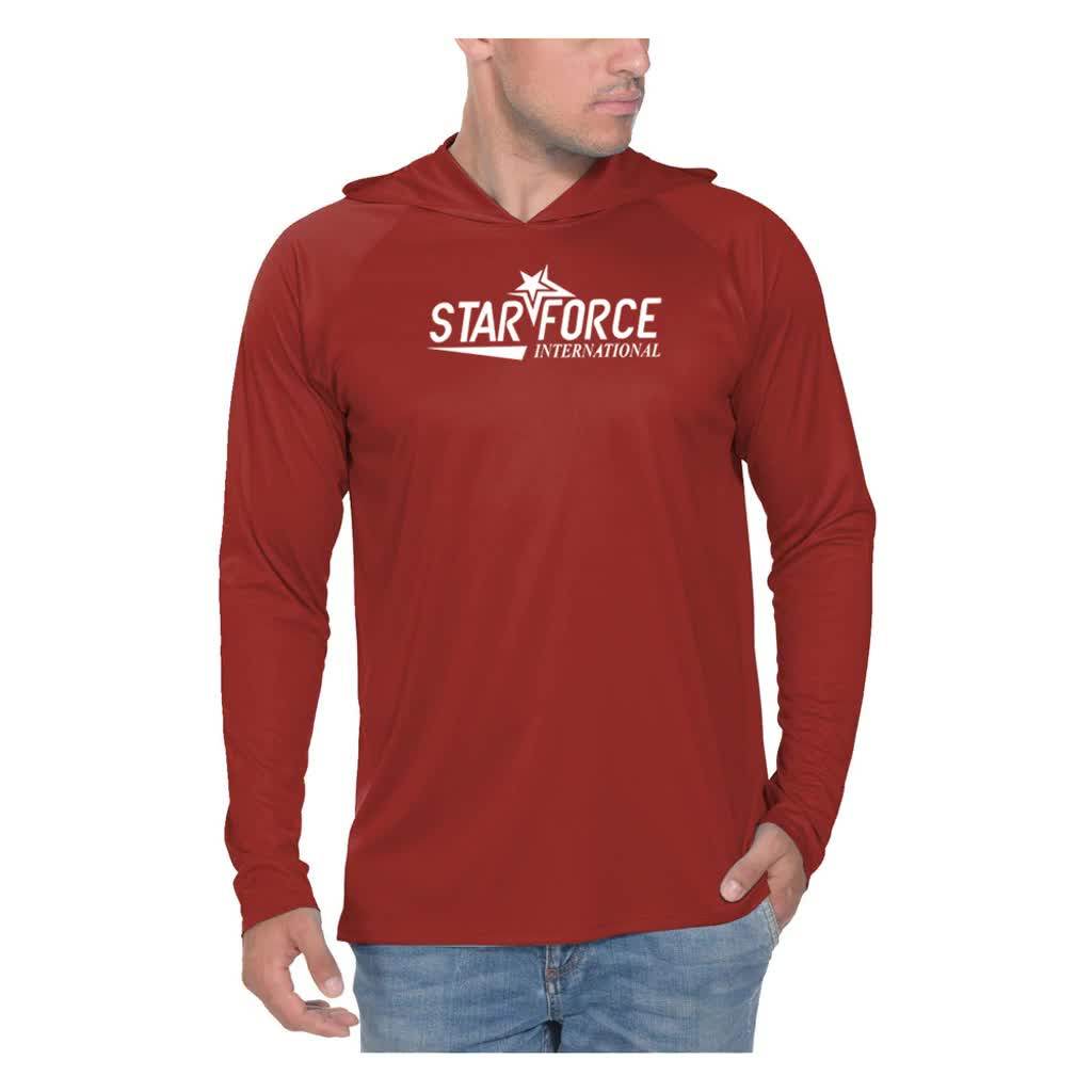 Men's Long Sleeve Hooded Sun Protection Breathable Fishing Shirts