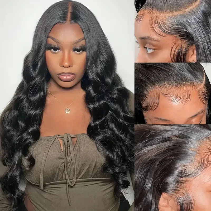 13*4 Front Lace Wig Front Wig female medium large wave long curly full head cover factory direct sales