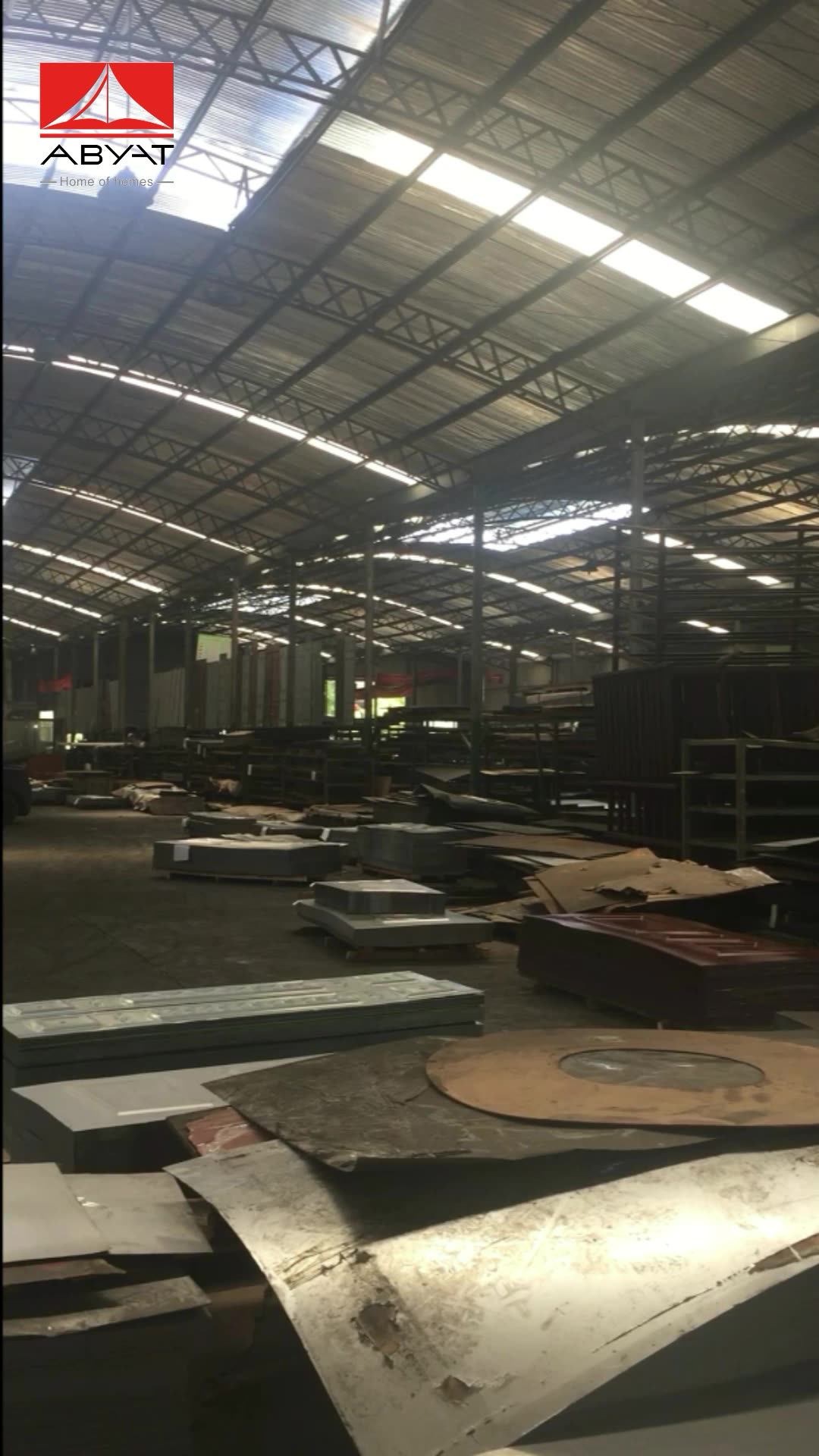 Abyat Door Design Metal Sheet Metal Stamping Parts Moulded Door Skin