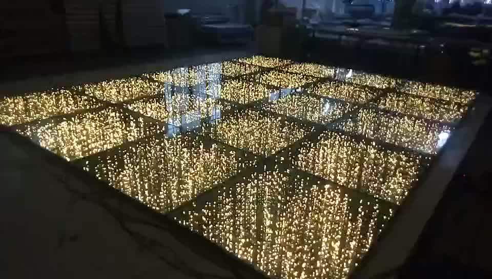 Tempered Glass Starry Dance Floor For Event Show Rental Buy Led