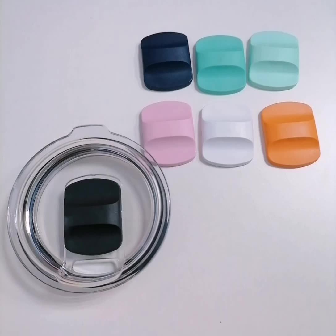 2Pack 20oz Tumbler Lids Fits for Splash Proof & Sealed