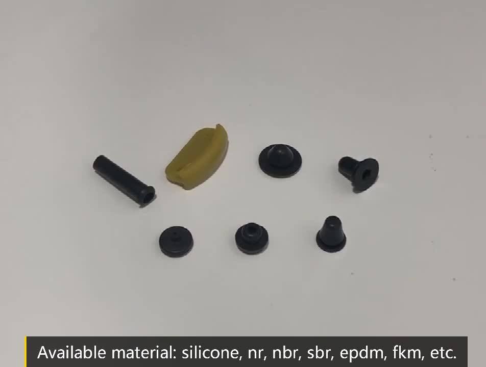 Wholesale Custom Design 2 Inch Clear Silicone Rubber Stopper For Glass