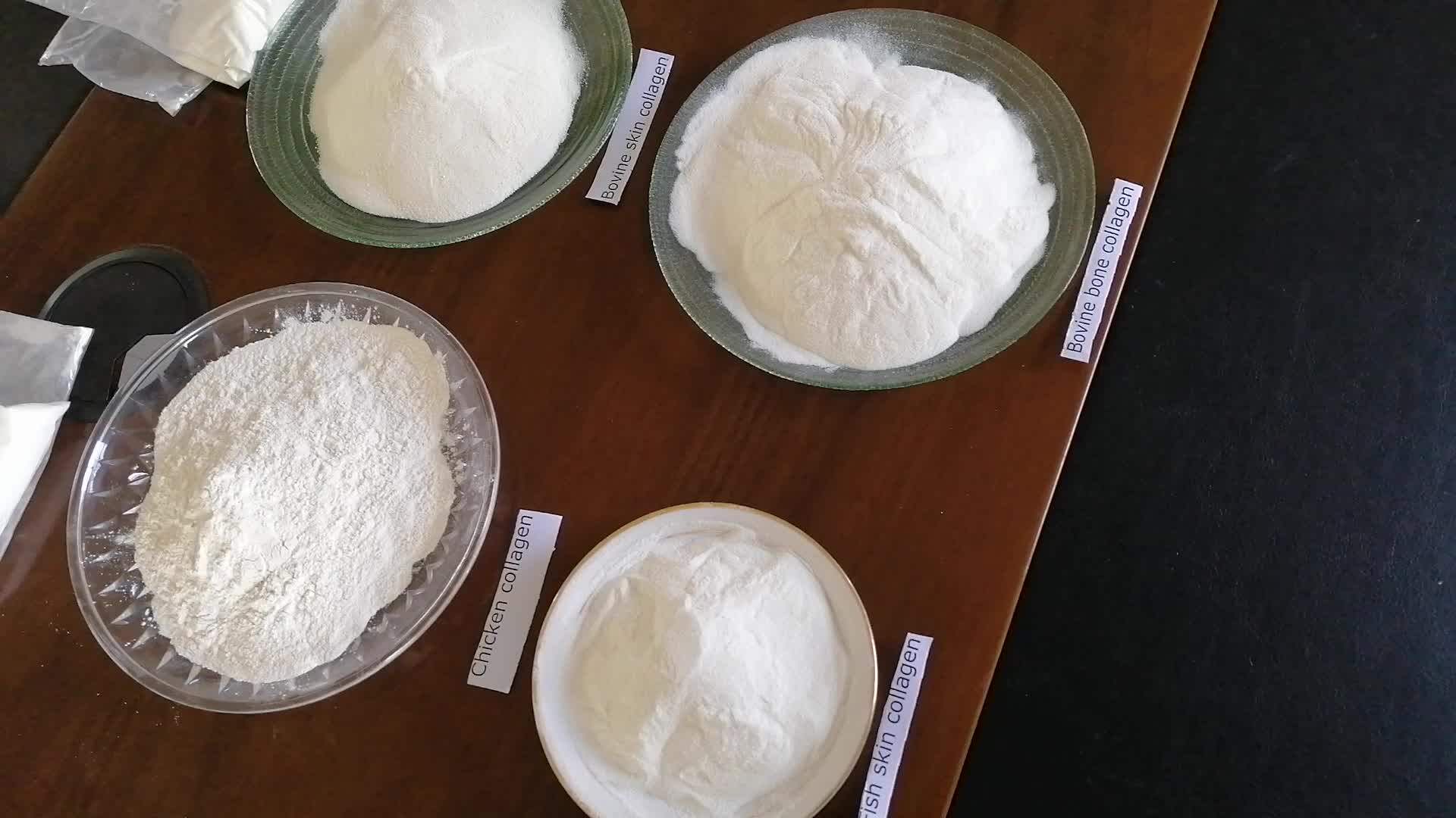 Food Grade Bovine Hide Hydrolyzed Collagen Powder For Joint Pain Relief