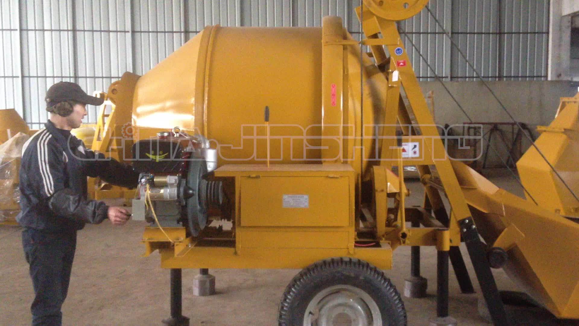 1 Cubic Meter Per Hour Productivity Self Loading Concrete Mixer With