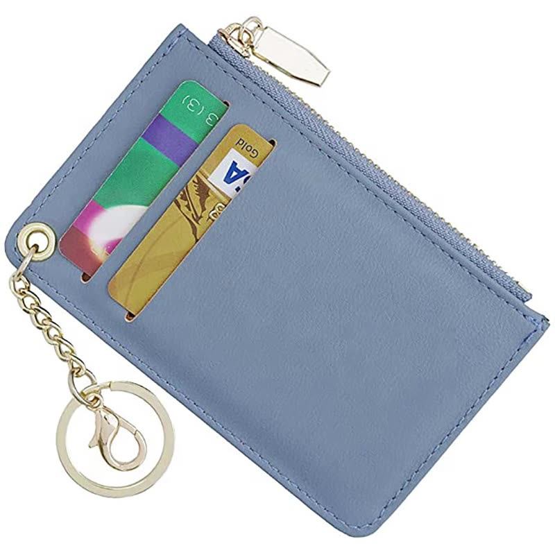 womens card holder keychain