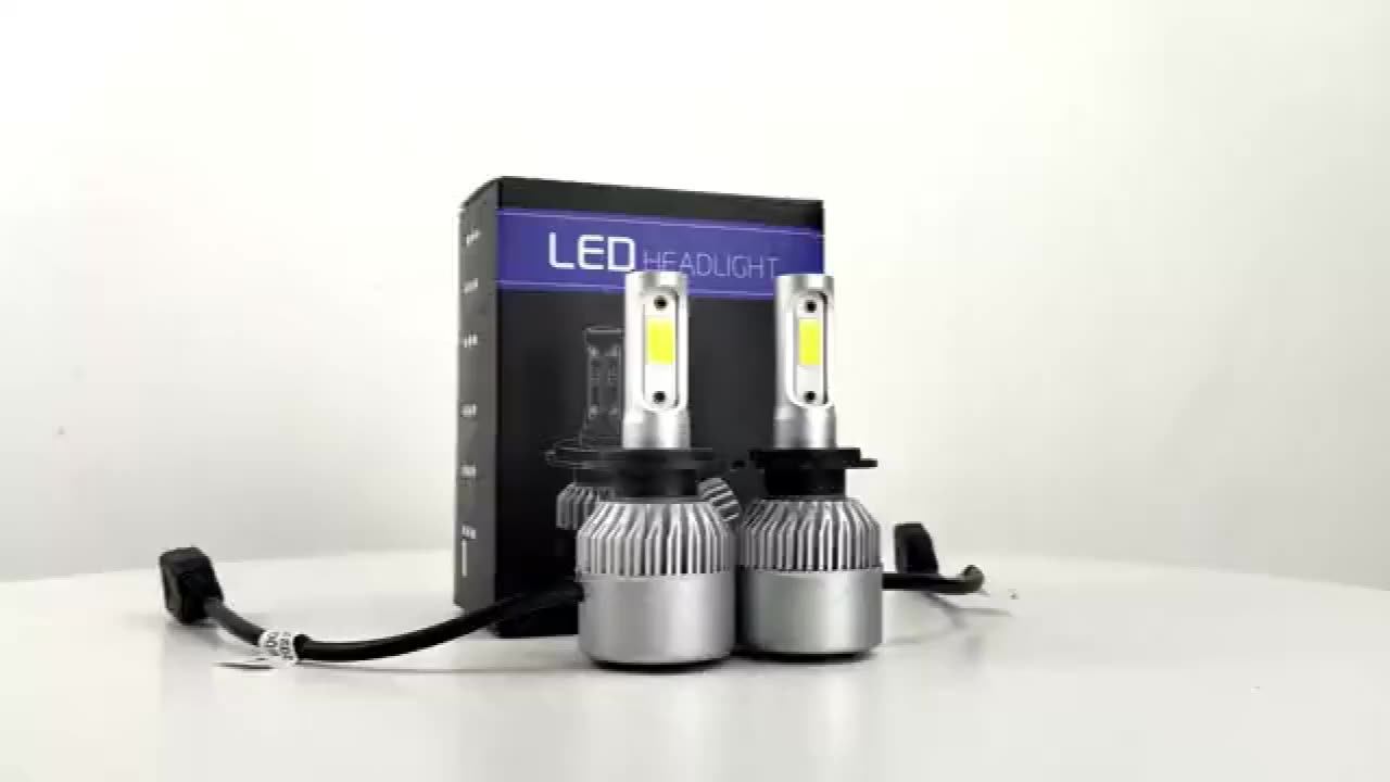 Auto Lighting System S2 Led Headlights H4 High Lumens Led H4 8000lm