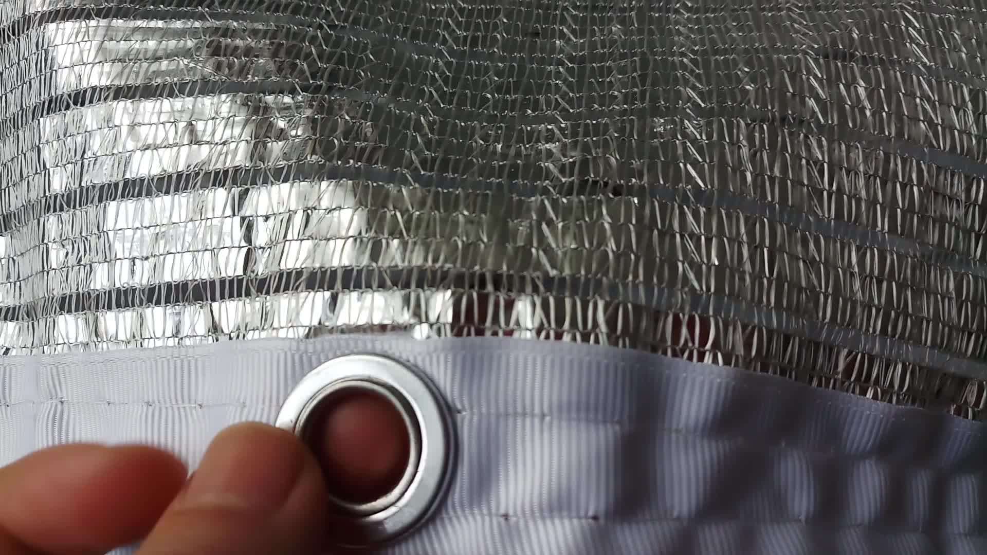 5.3m Width Silver Reflective Aluminum Sheet,Garden Greenhouse Inner Use