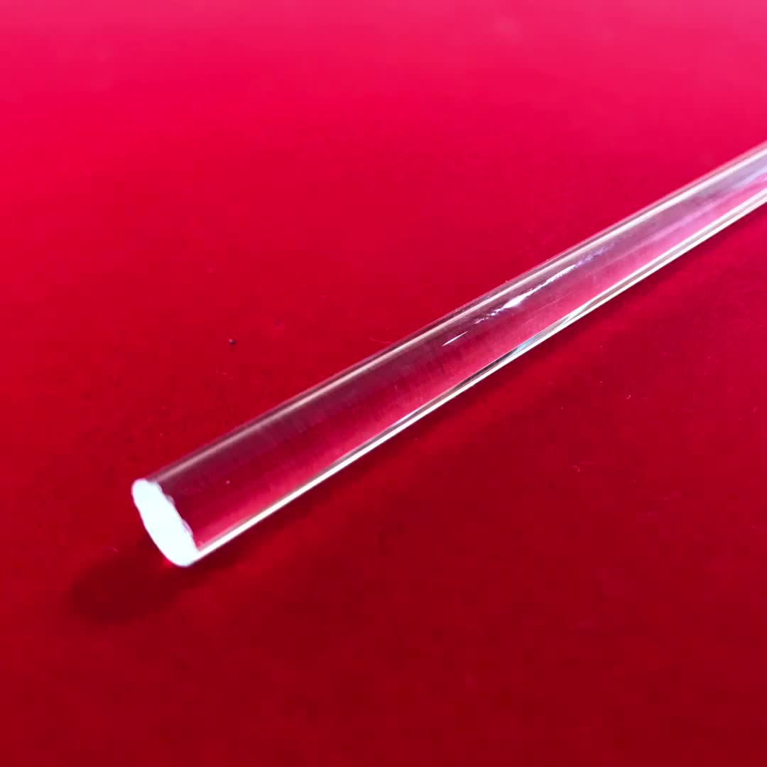 Corrosion Resistance Semiconductor Clear Fused Silica Glass Cylinder