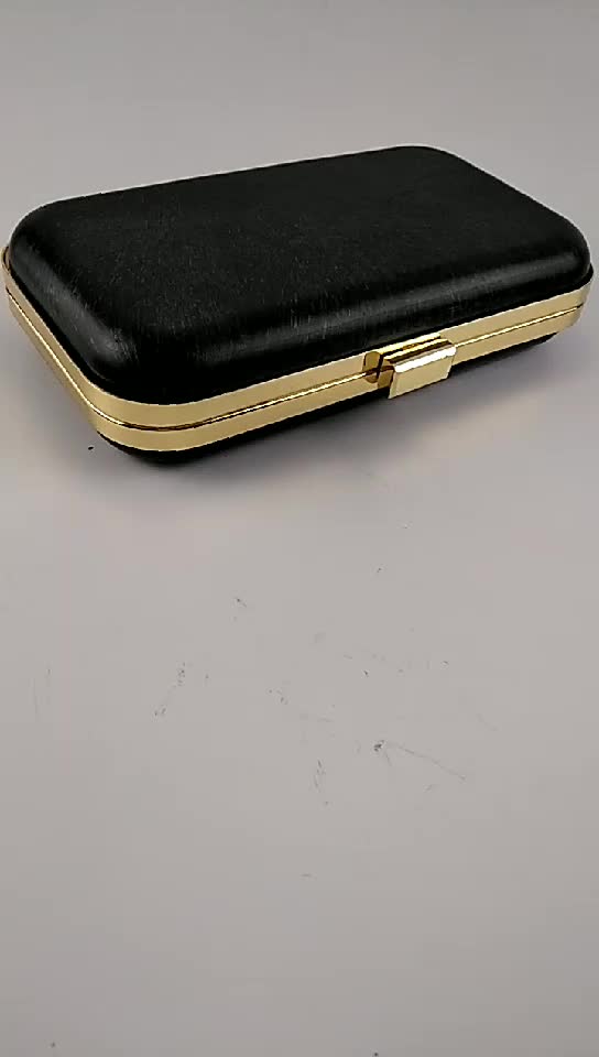 Shiny Light Gold Metal Clutch Frame,Box Clutch Frame Hardware Buy Box