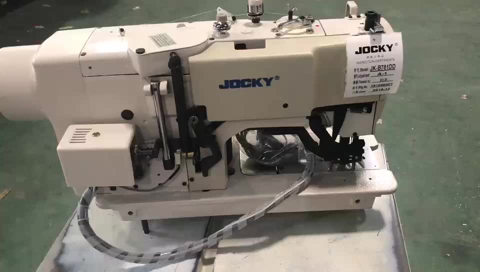 JKB781DD Directdirve eyelet button hole machine price button holing