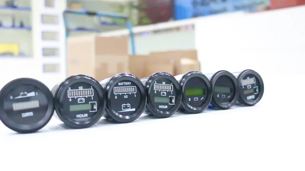Golf Cart Lithium Battery Gauge 48v 60v 72v 52mm Round Indicator Buy