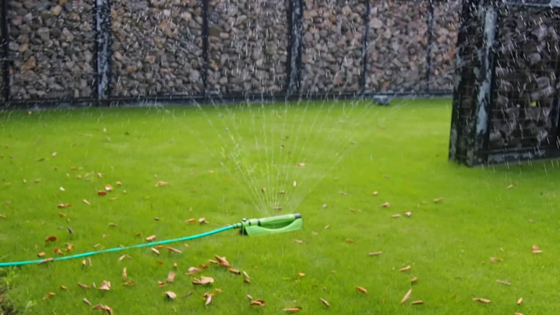19 Holes Water Oscillating Sprinkler For Lawn Buy Oscillating