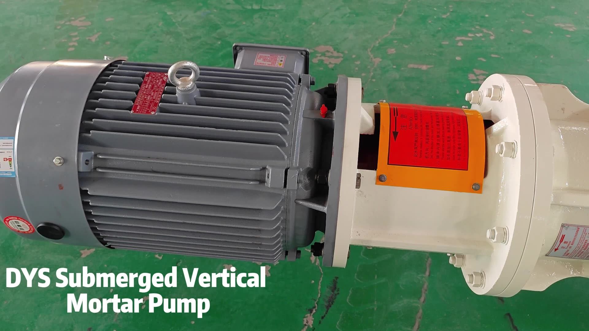 Dabo Pump Dys Submersible Vertical Slurry Mortar Pump Dirty Water Pump