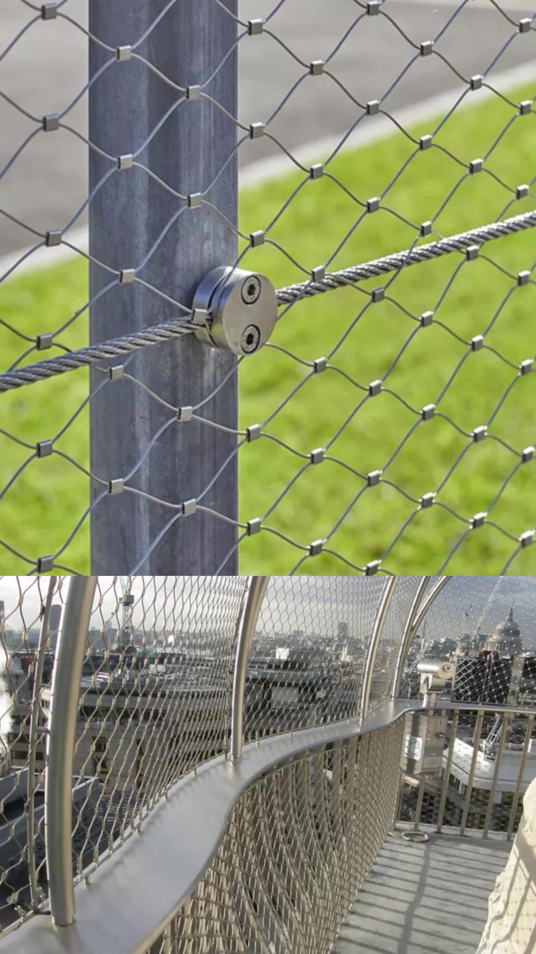 Stainless Steel Architectural Wire Mesh/philippines Woven Cable Netting Wire Mesh With Low Price