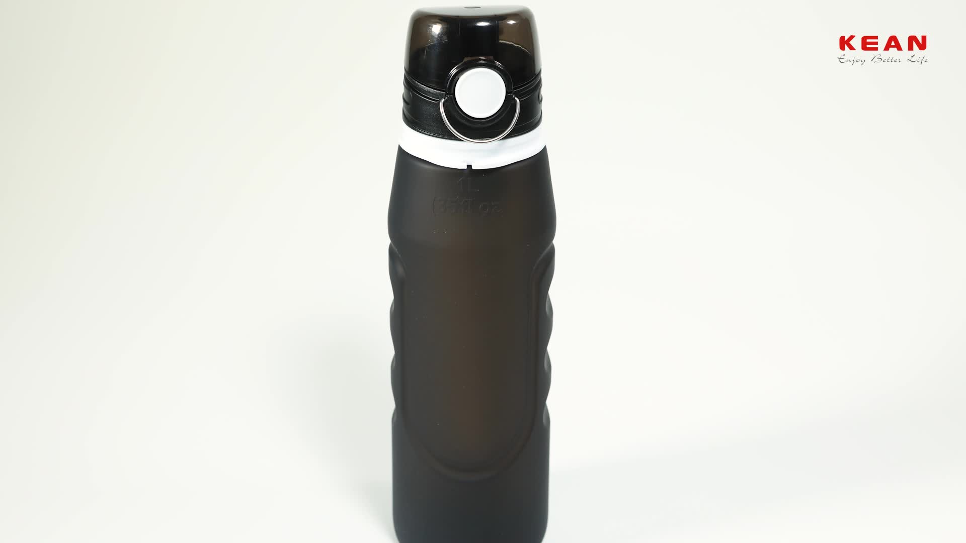 750ml Collapsible Sport Drinking Reusable Carbon Filter Water Bottle