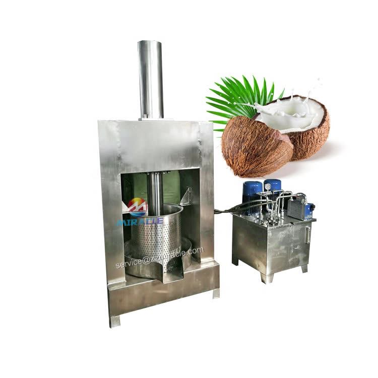 Hydraulic Coconut Milk Press Machine Coconut Juicer Extraction Milk