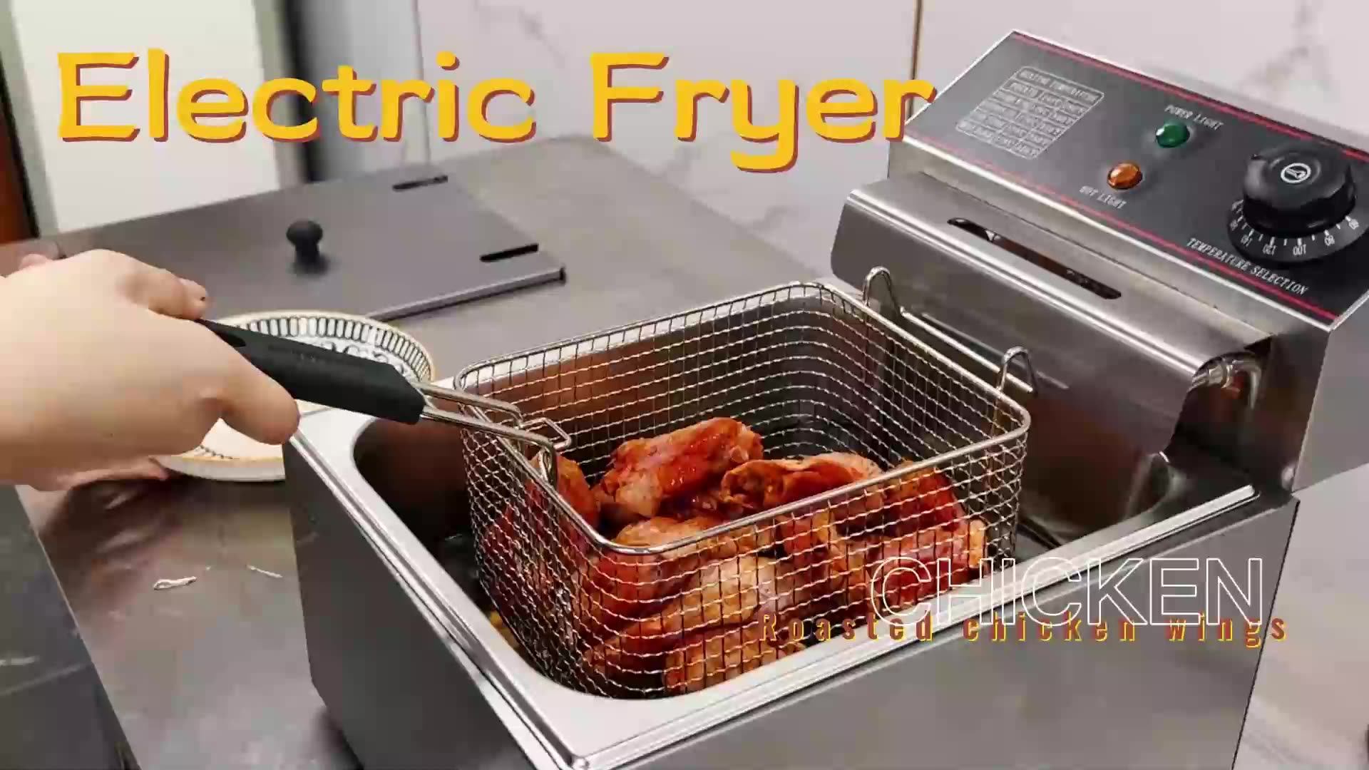 Good Quality Electric Fryer Commercial Deep Fryer Stainless Steel