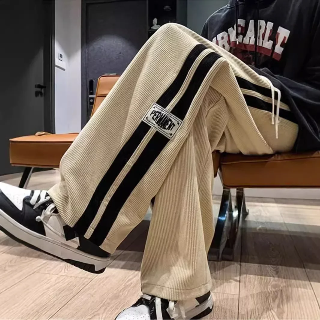 corduroy autumn retro trousers