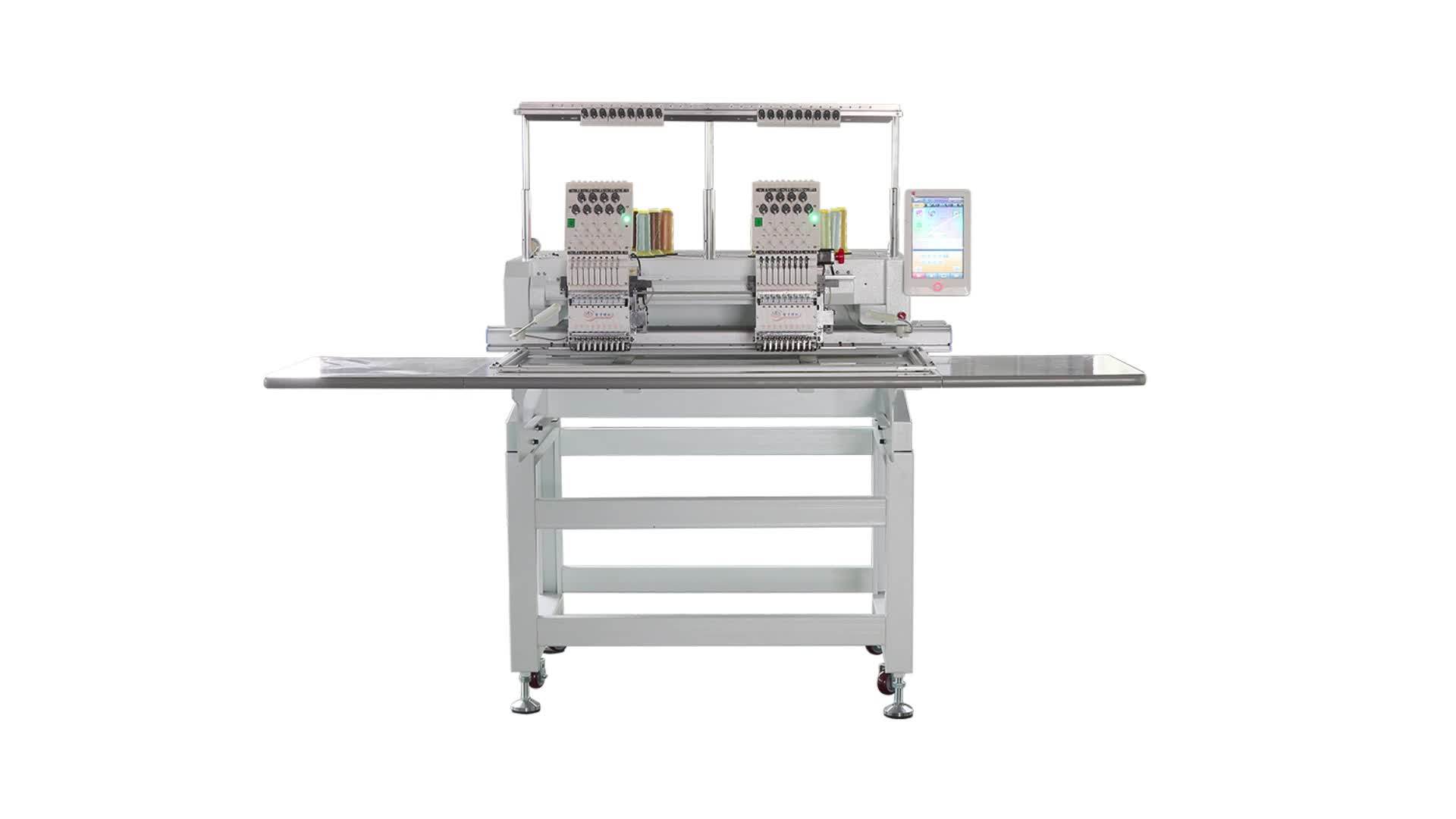 1201 T Shirt Embroidery Machine Single Head Embroidery Machine Domestic