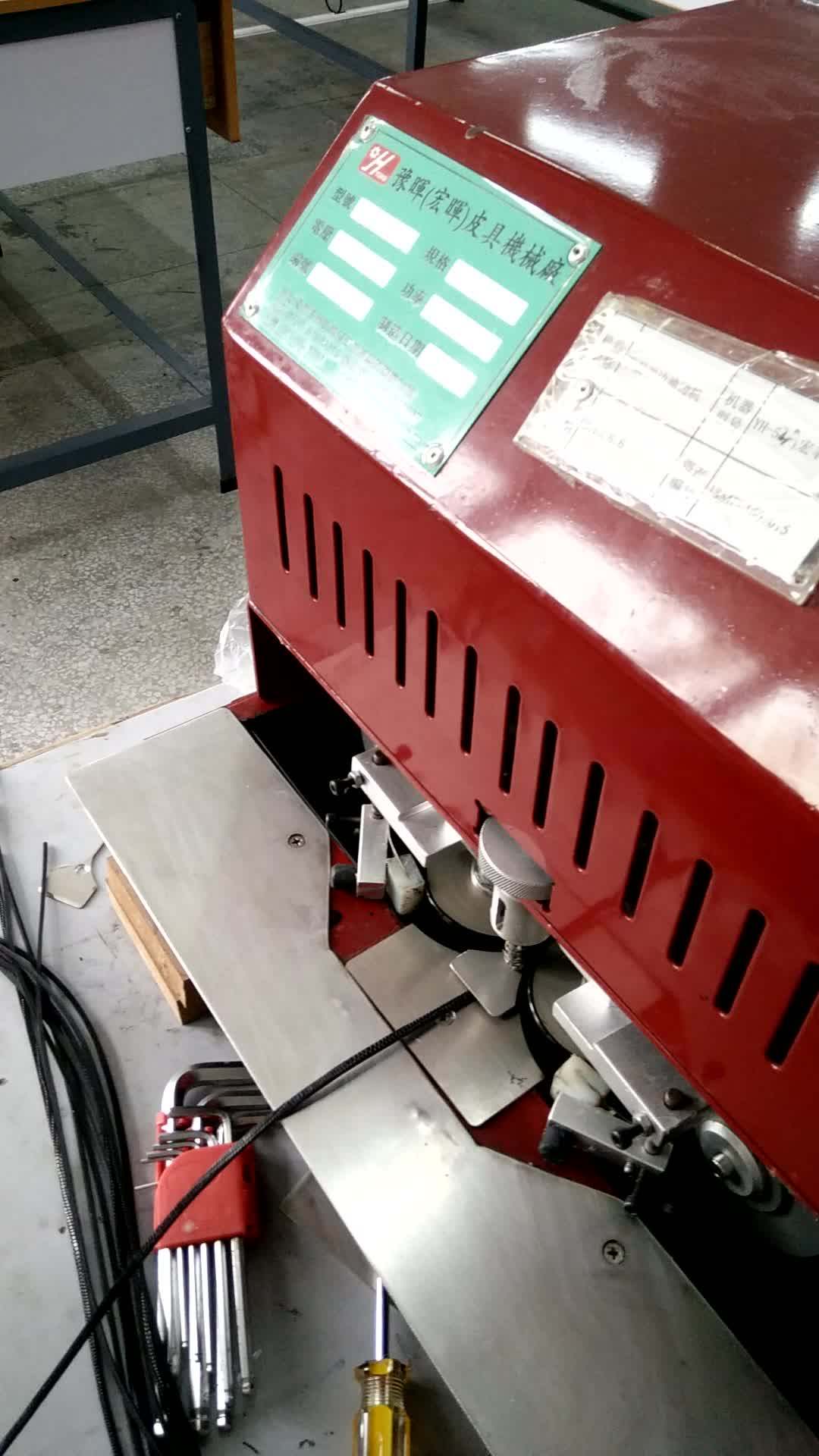 Yh54 Leather Belt Edge Painting Inking Drying Machine Leather Belt