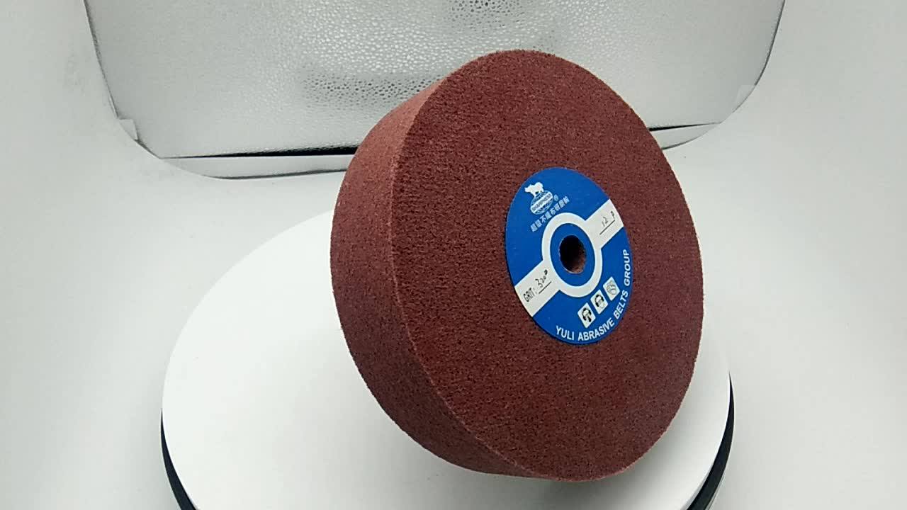 Sharpness Silicon Carbide Nonwoven Abrasive Polishing Wheel Factory
