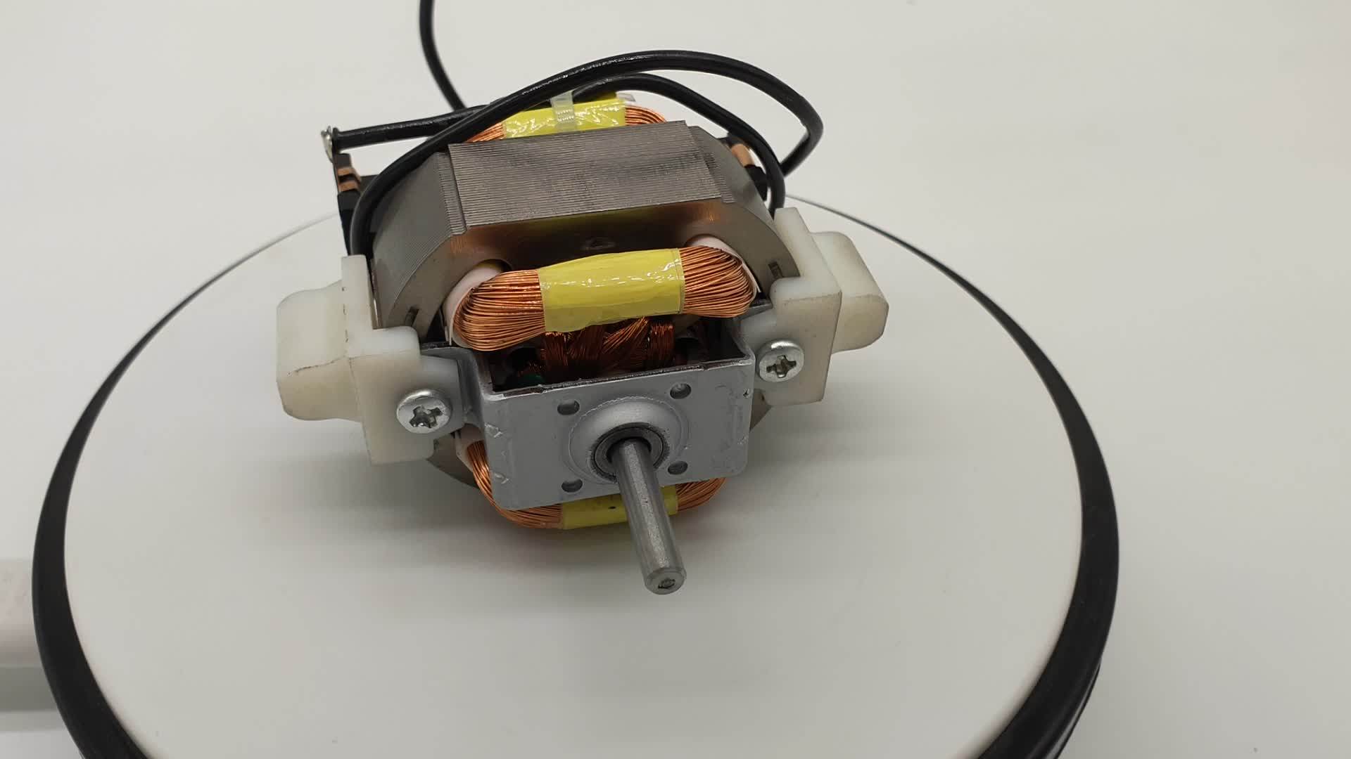 Hair dryer ac motor 5417 with long life time universal motor HC5417