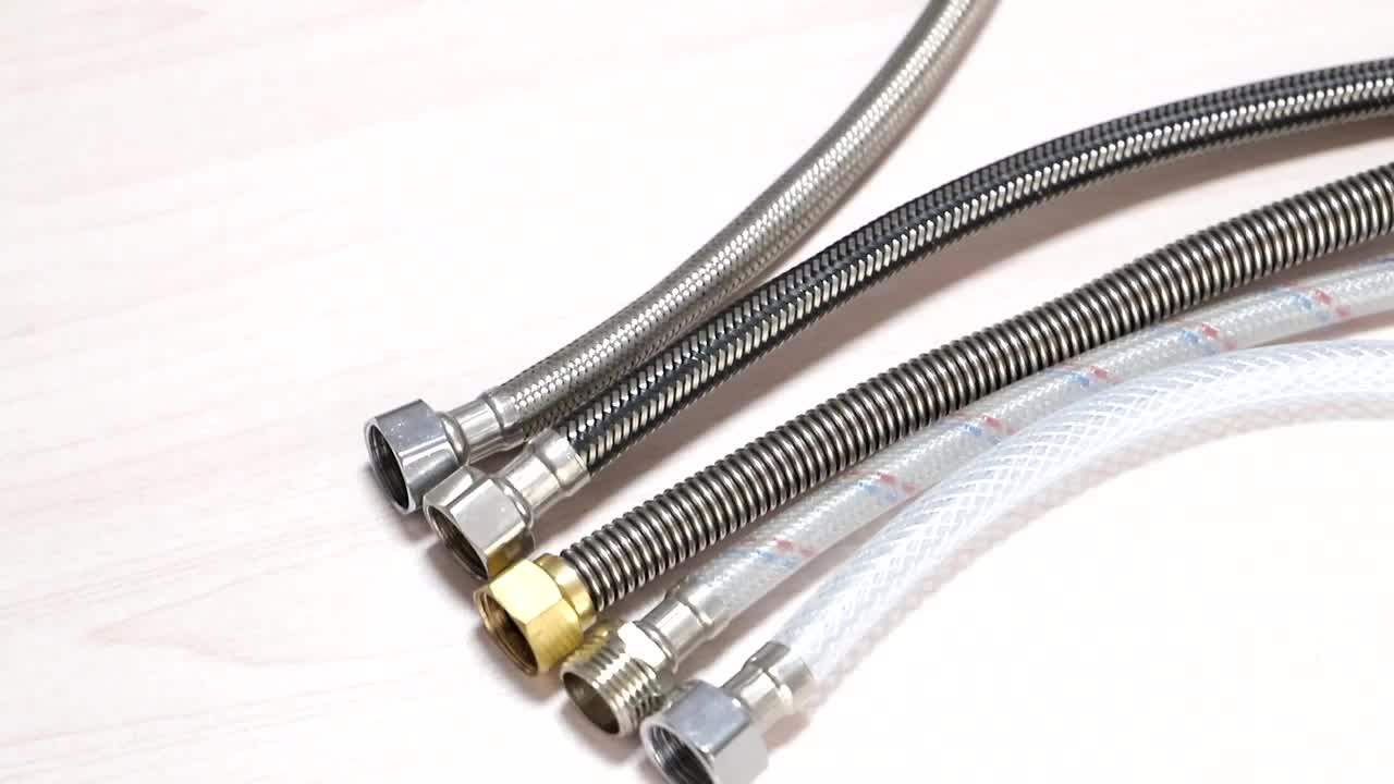 Stainless Steel Braided Toilet Flexible Hose With Acs Ce Watermark Wras