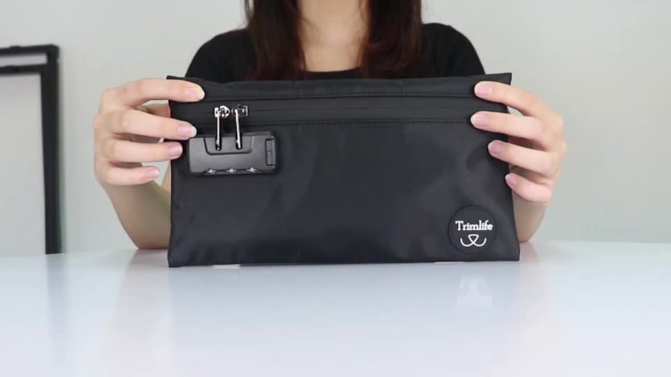 Odm Oem Carbon Lined Soft Small Smell Proof Odor Proof Bag Smell Proof