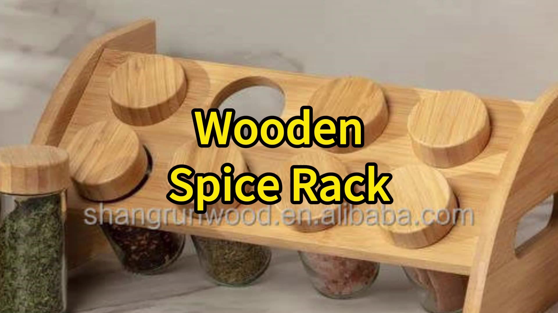 Bamboo Countertop Spice Rack 2 Tier Bamboo Spice Rack Shelf Wooden