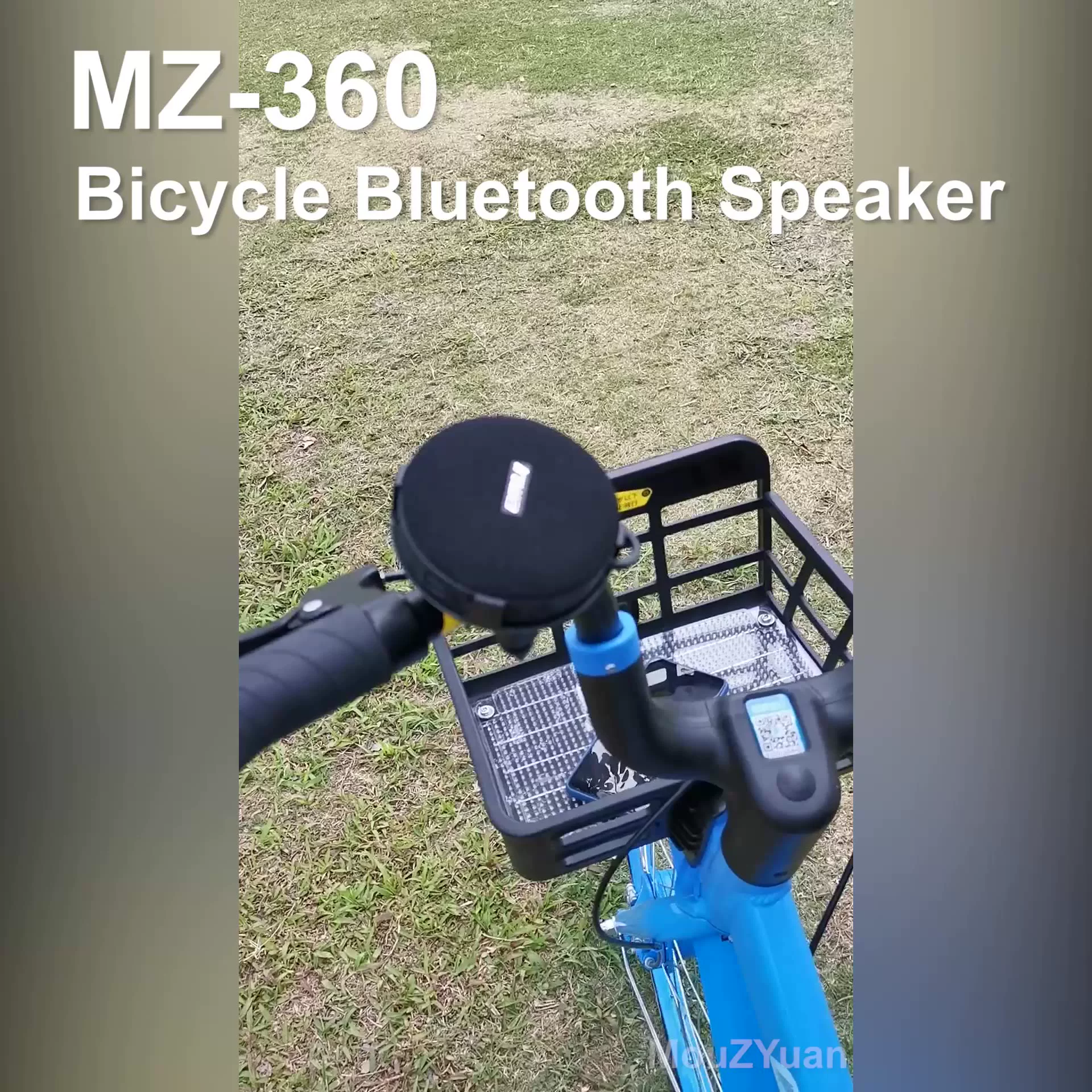 Portable Bikes TWS Bluetooth Speaker Bicycle Column Waterproof Shower Speaker Acoustics Sound Boombox Soundbar Woofer Hands Free