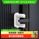 儿童防开门锁扣宝宝宠物门锁卡扣大门防猫门把手安全锁阻门防开器
