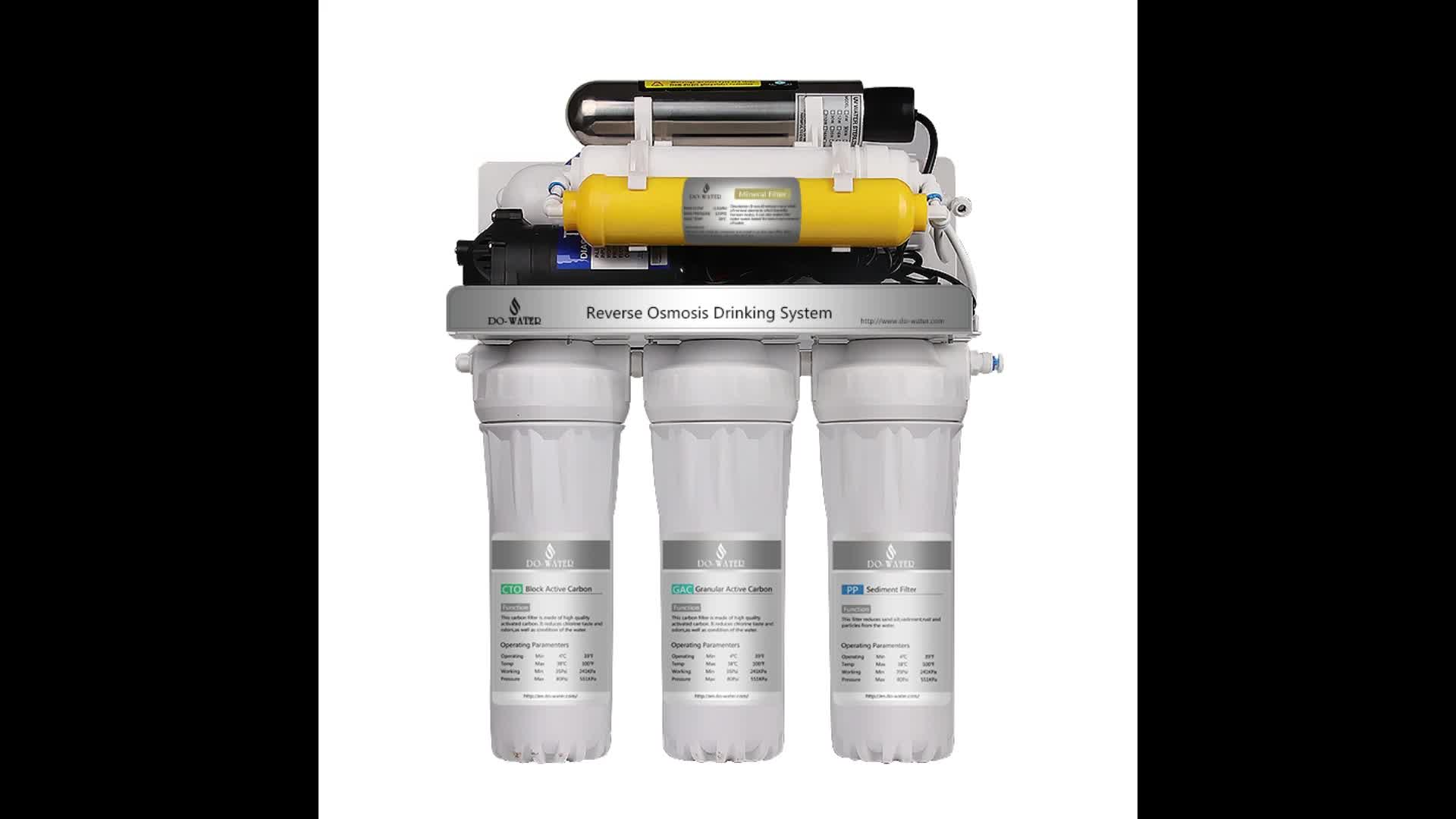 Home Pure Water Ro System 7 Stage Mineral Water Filter With Uv Buy High Quality Water Ro